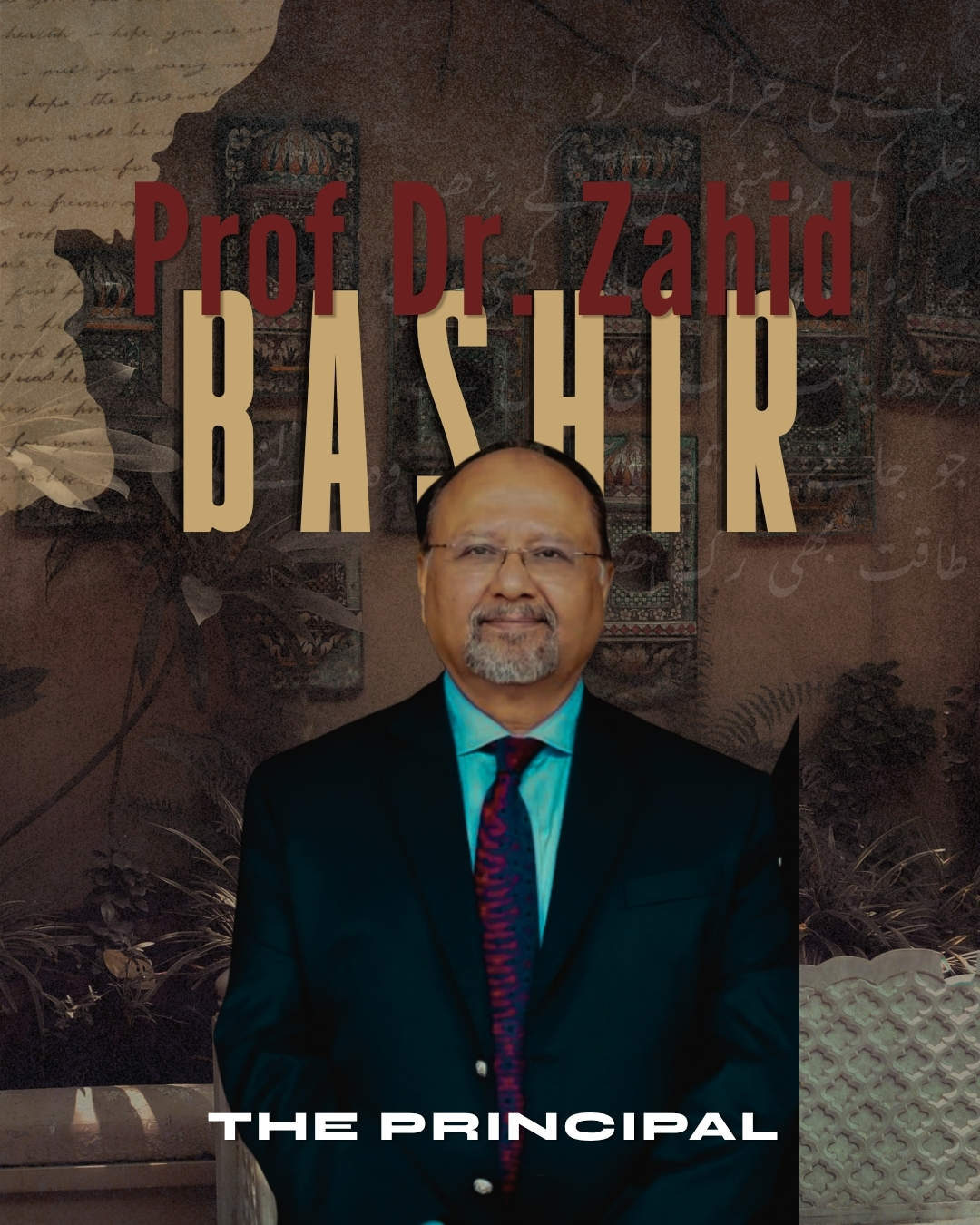 Prof. Dr. Zahid Bashir, Principal of Shalamar Medical & Dental College